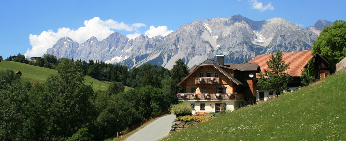 Steinacherhof im Untertal bei Schladming.
